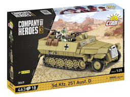 Cobi Německý obrněný transportér Sd.Kfz. 251 Ausf. D 1:35